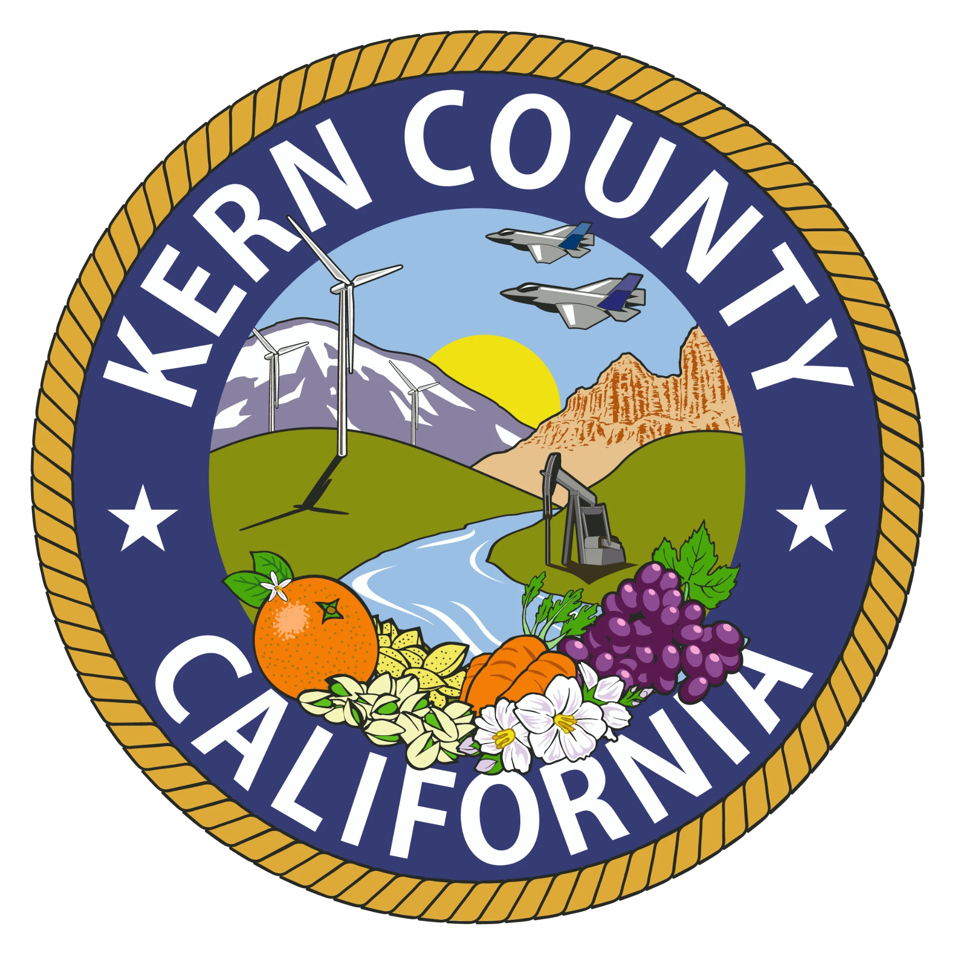 Official seal of Kern County, California